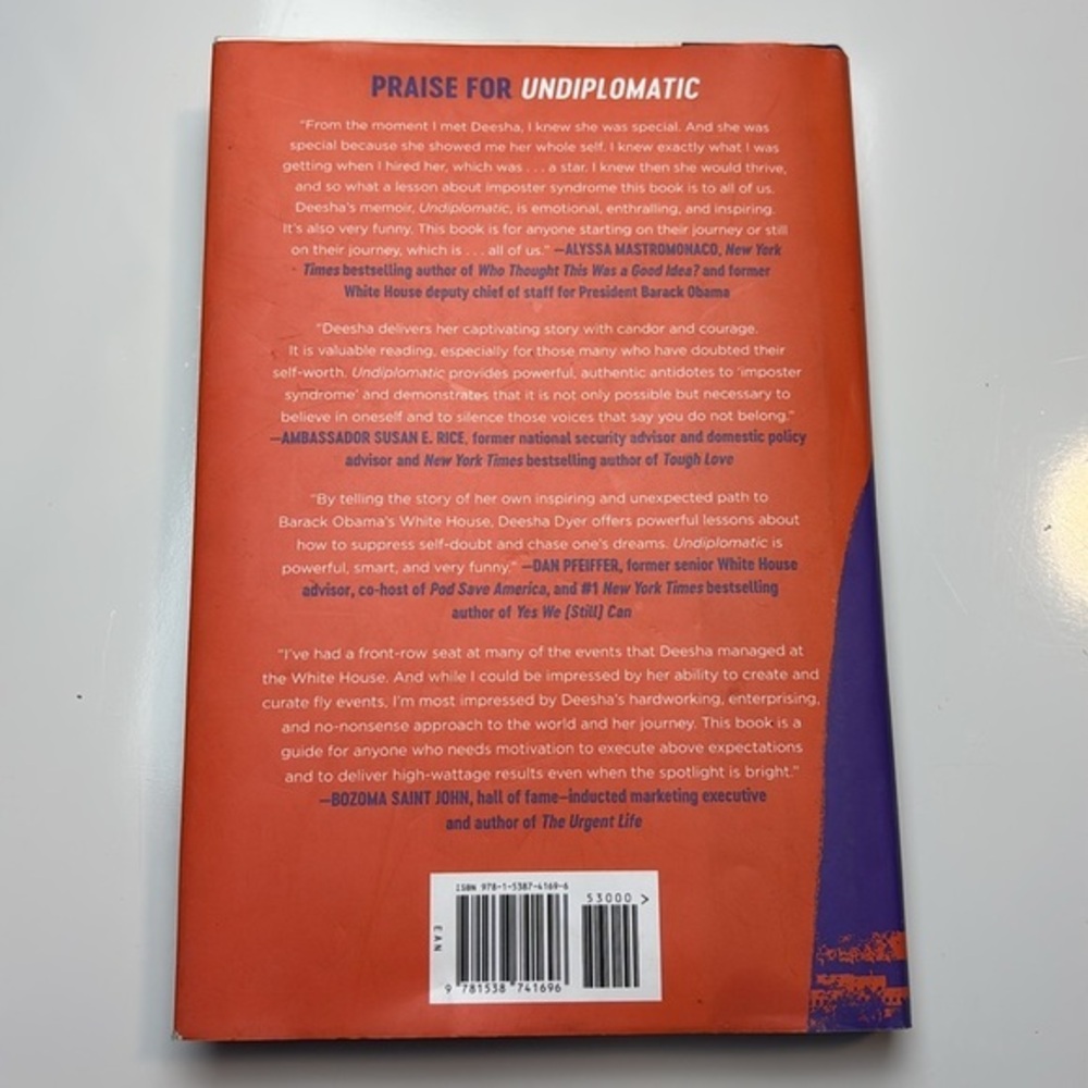 Undiplomatic by Deesha Dyer hardcover‎ book - Picture 4 of 4